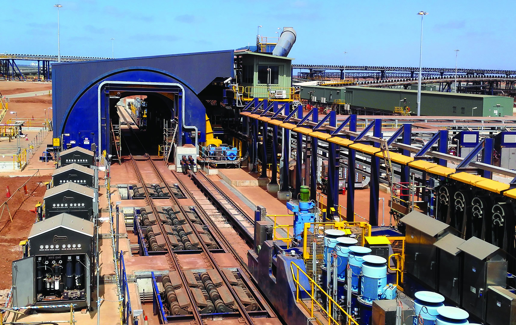 雙車翻車機(jī)(出口澳大利亞)